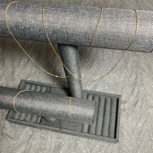 New! Necklace/ Chain/ 18k gold over silver